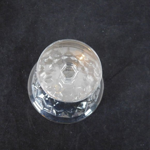 Fostoria American Elegant Glass Qty 2 Low Flared Sherbert Dishes Vintage 3.25" - Picture 7 of 11